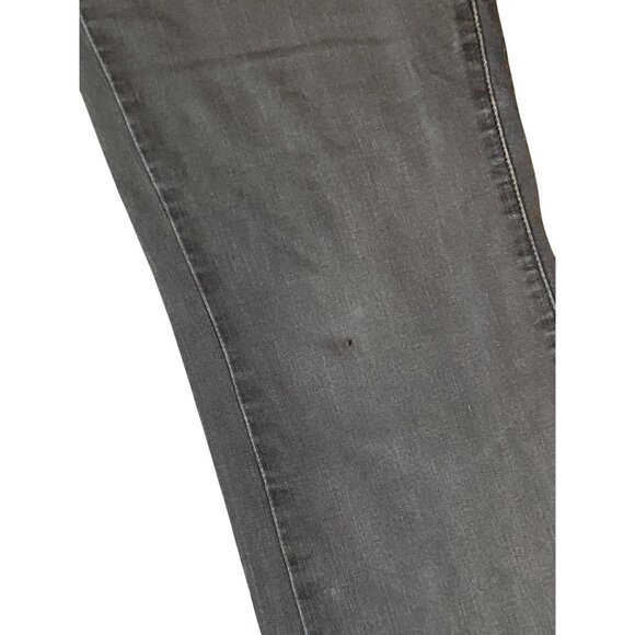 Levi's Classic Black Tab (Sta-Prest) Mid-Rise Boot-Cut Jeans in Washed Black Siz - Picture 7 of 7
